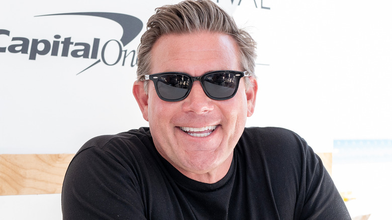 Tyler Florence smiling in sunglasses