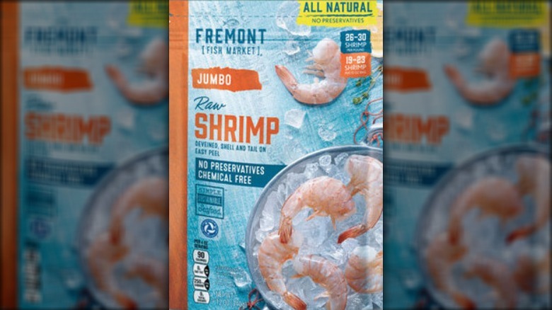 Fremont Fish Market jumbo EZ peel raw shrimp