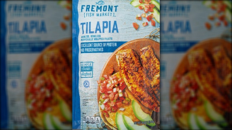 Frozen tilapia package