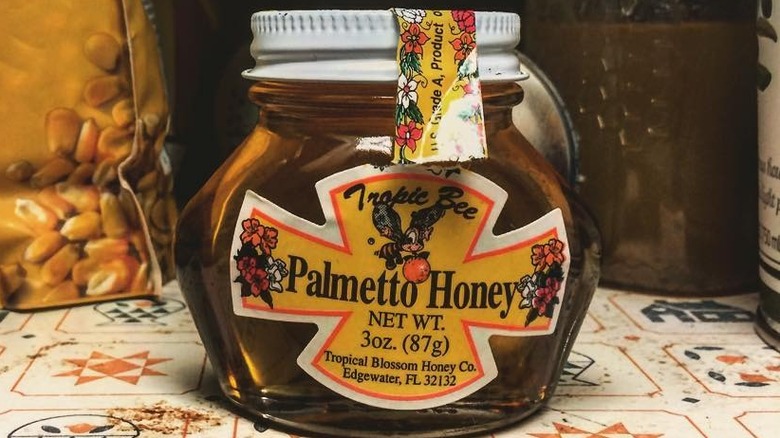 jar of palmetto honey