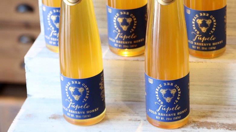 bottles of tupelo honey