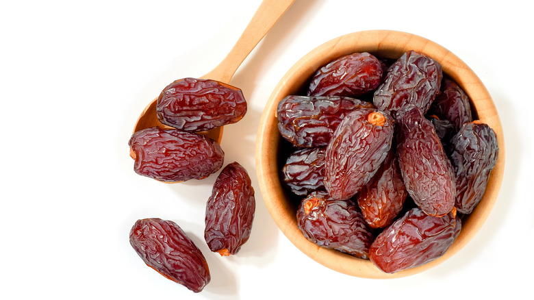 Medjool dates naturally dehydrated fruit