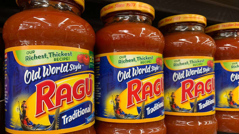 Ragú spaghetti sauce