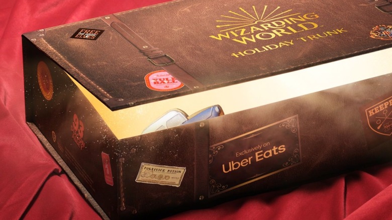 Uber Eats Is Launching A Harry Potter Trunk Of Goodies For The Holidays