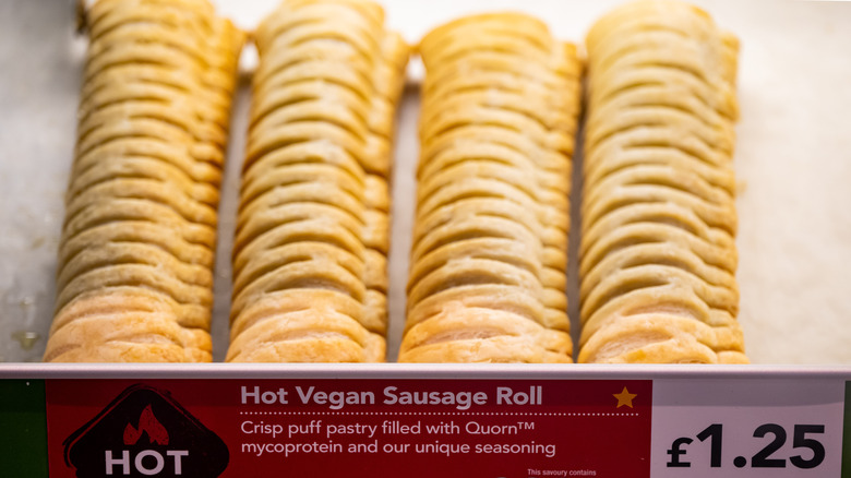 Greggs vegan sausage rolls