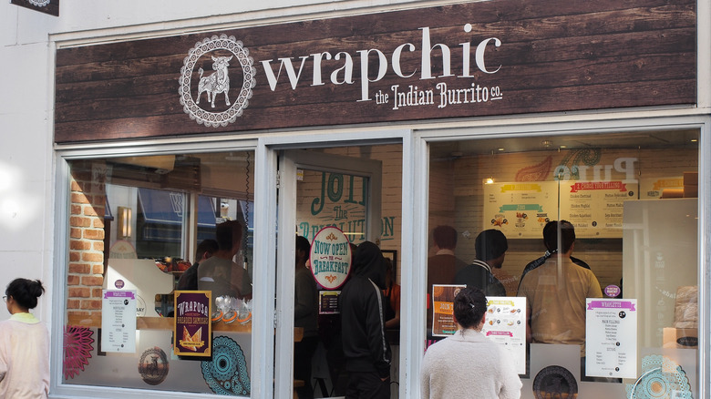 Wrapchic restaurant exterior