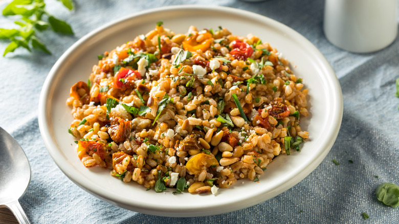 Farro salad