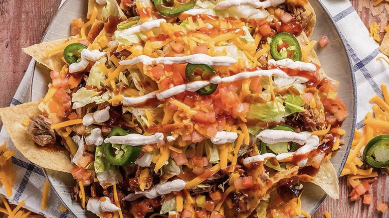 Famous Dave's nachos