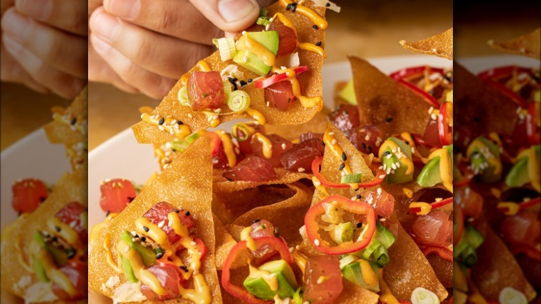 Poke Nachos