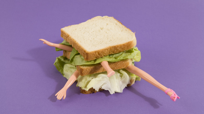 cannibalism limbs in a sandwich