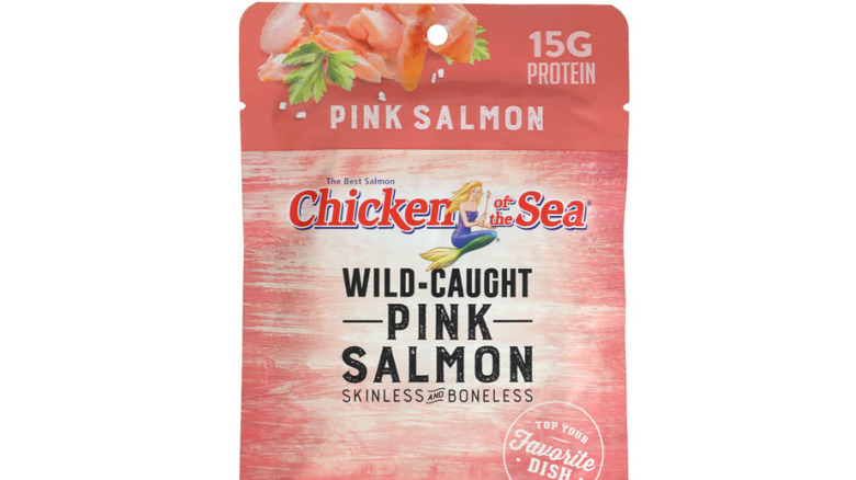 pack of pink salmon