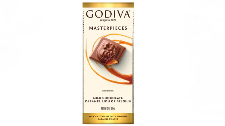 bar of Godiva chocolate