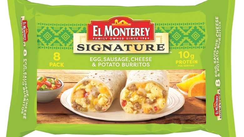 El Monterey breakfast burrito