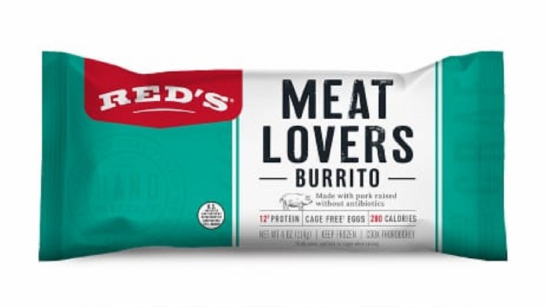 Reds Meat Lovers breakfast burrito