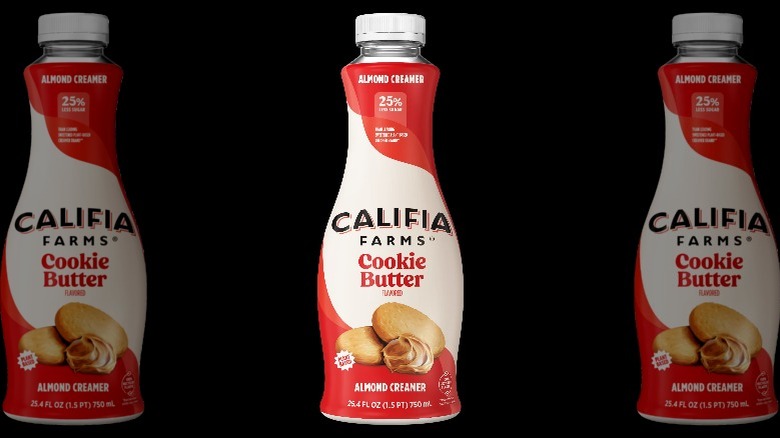 Califia Farms Cookie Butter creamer bottle