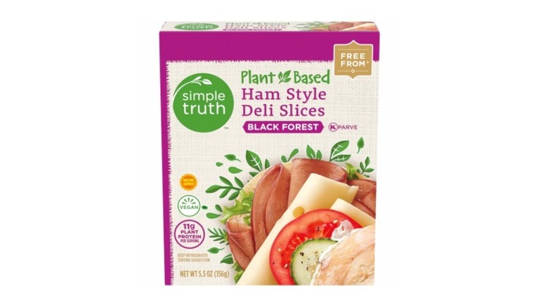 Simple Truth plant based ham slices