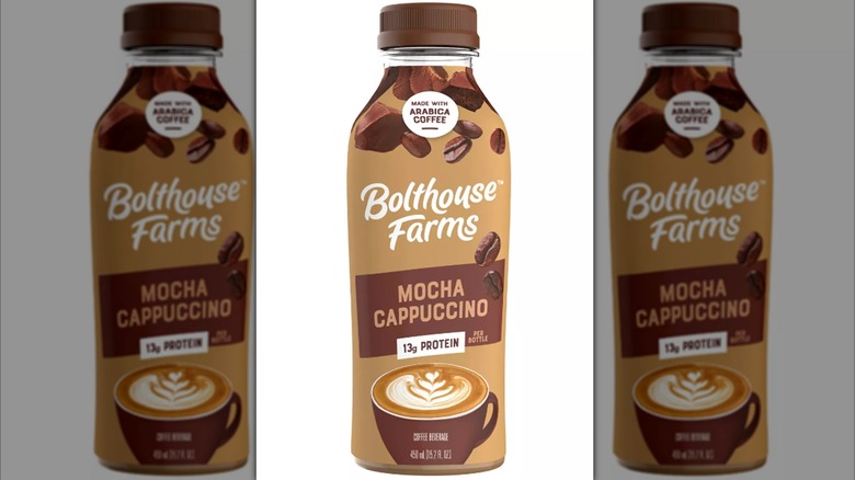 bottle of Bolthouse Farms Mocha Cappuccino