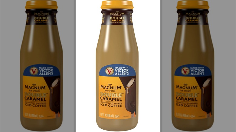 Magnum Double Caramel iced coffee drink