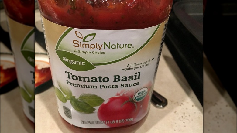 Simply Nature tomato sauce Aldi