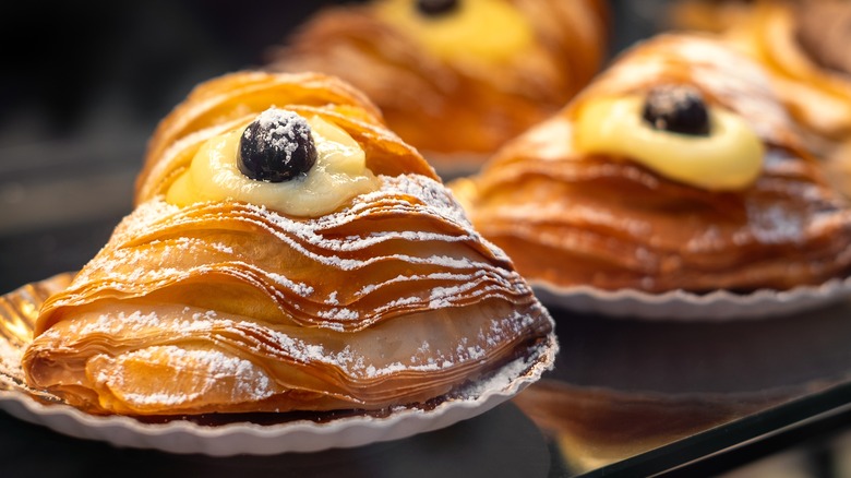 Sfogliatella Italian pastry