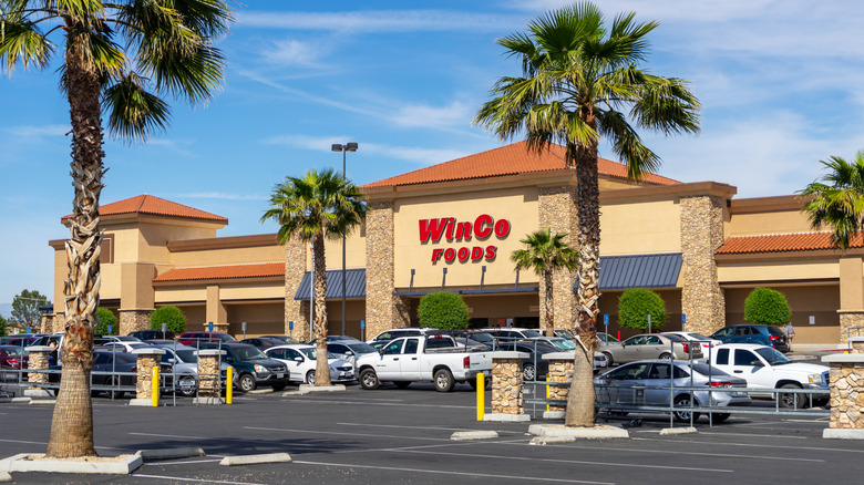 WinCo Foods storefront daytime