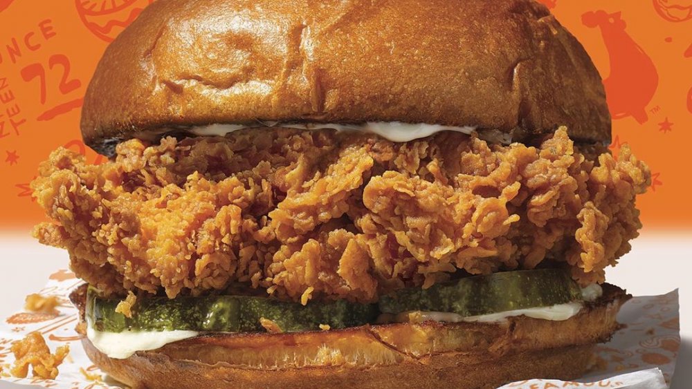 Popeyes chicken sandwich