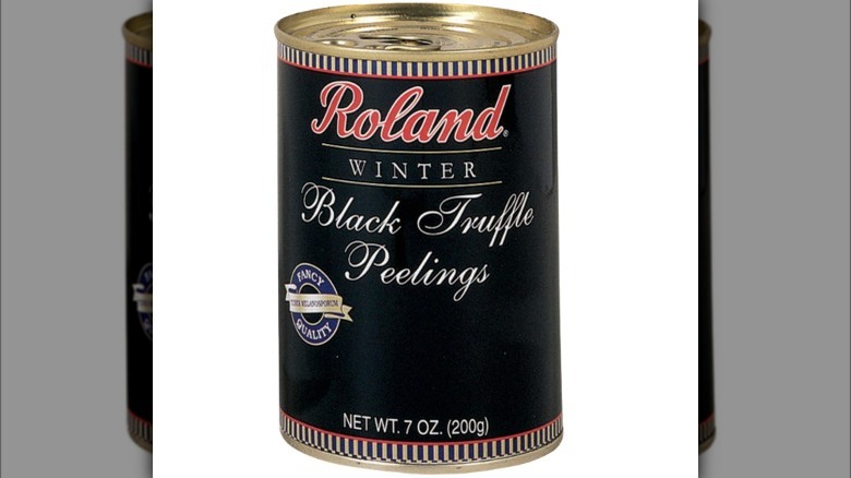 can of black truffles