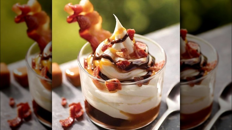 Burger King bacon sundae