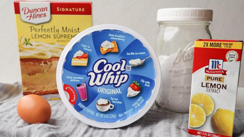 Cool Whip with cake mix