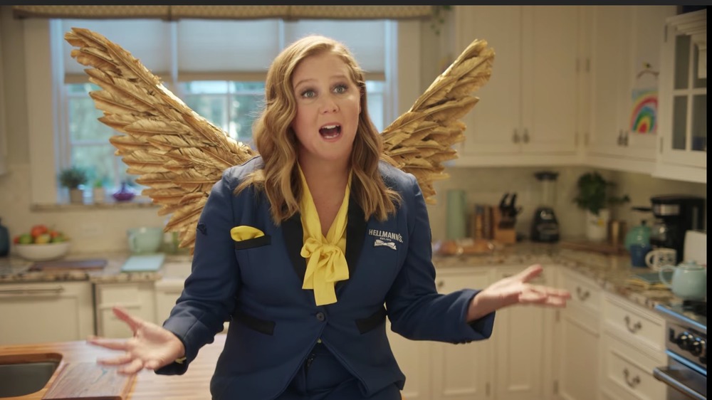 Amy Schumer as the Hellmann's fairy god-mayo