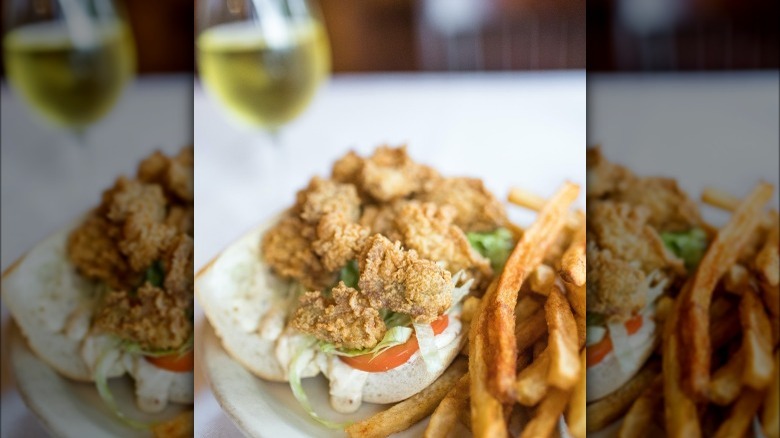 Eugene's Gulf Coast Cuisine seafood plate