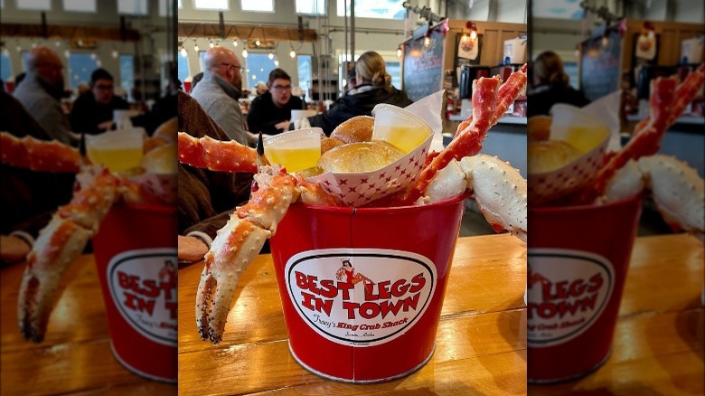 Tracy's King Crab Shack king crab bucket