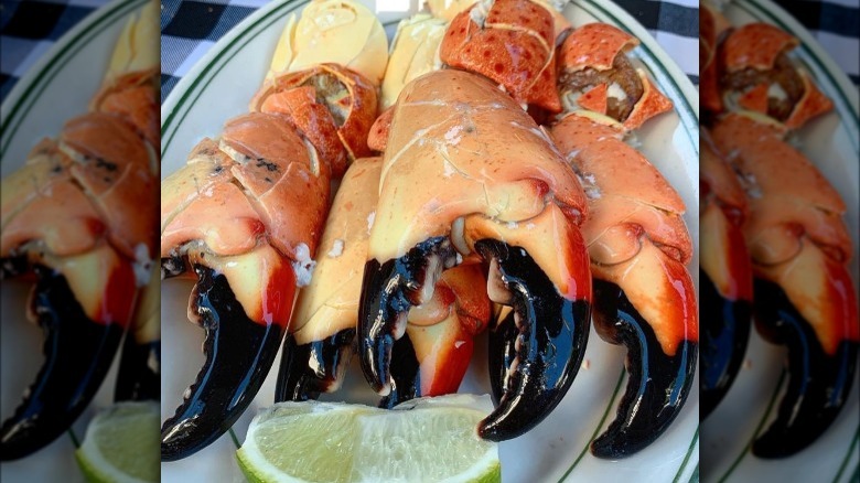 Joe's Stone Crab crab plate