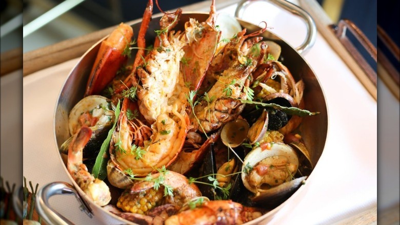 Fiola Mare seafood dish