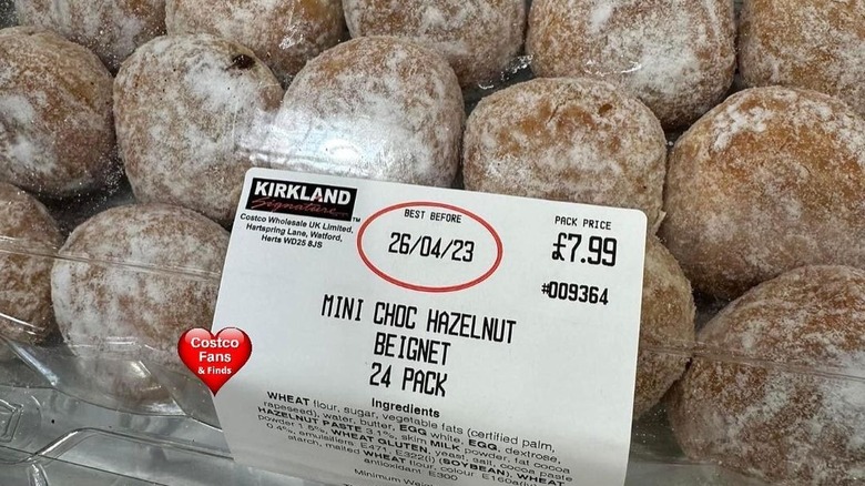 Costco Mini Chocolate Hazelnut Beignets