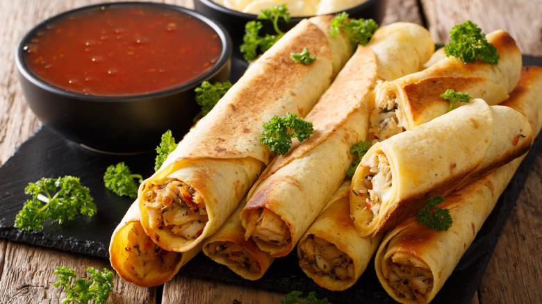 Chicken taquitos