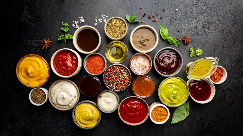 various sauces