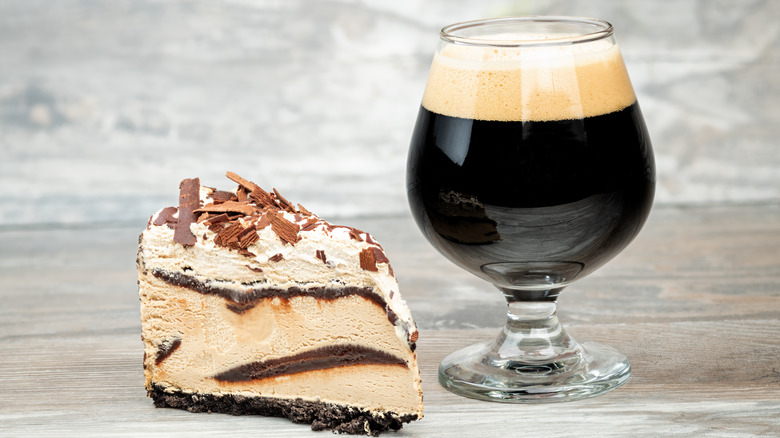 chocolate cake with beer 