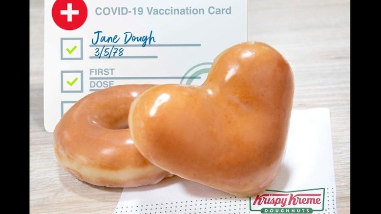 Krispy kreme vaccination deal