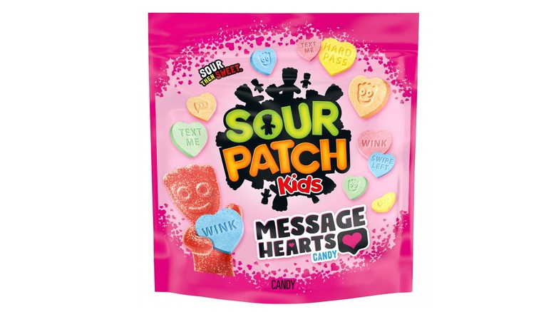 Sour Patch Kids Message Hearts