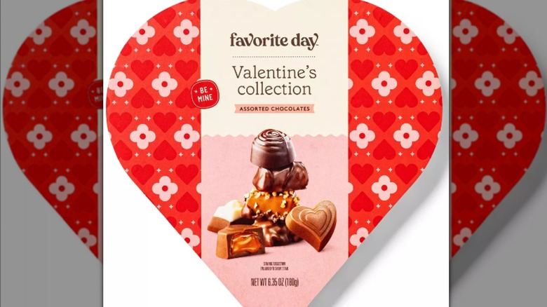 Favorite Day chocolate heart box 