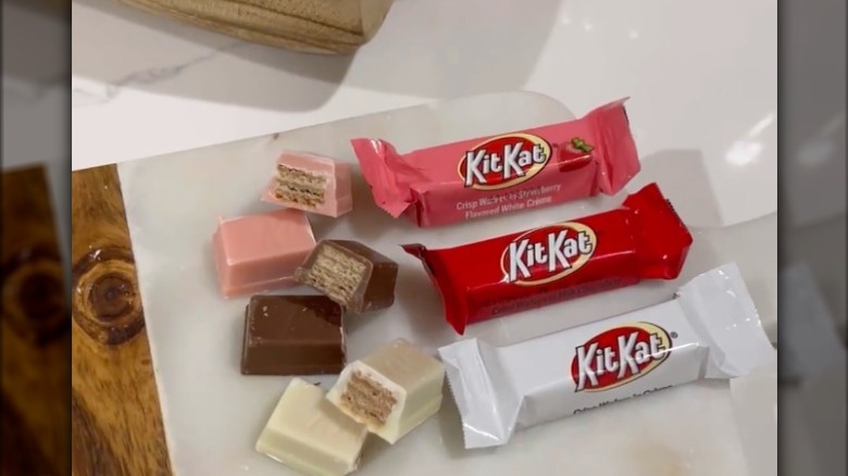 Array of Kit Kats