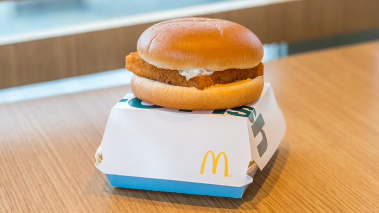 Closeup of Filet-o-Fish