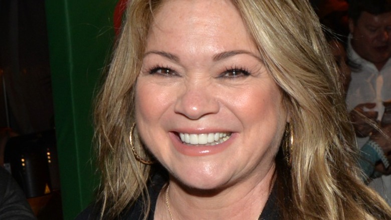 Valerie Bertinelli smiles in closeup 