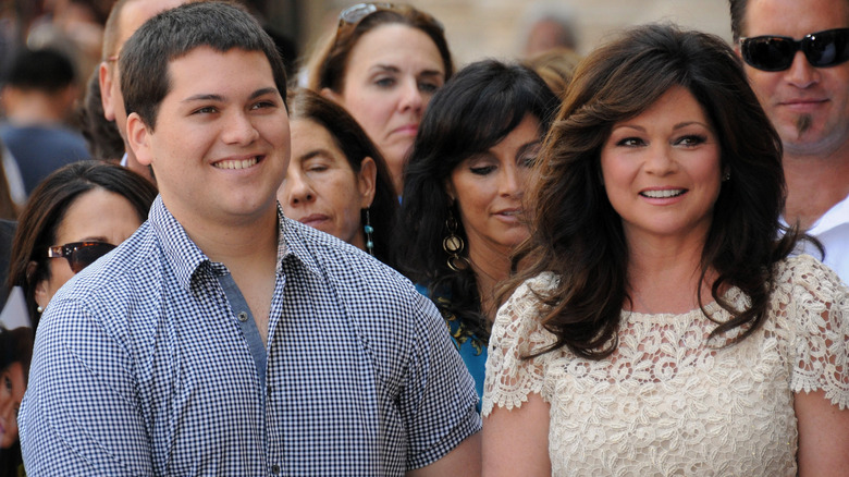 Valerie Bertinelli and Wolfgang Van Halen