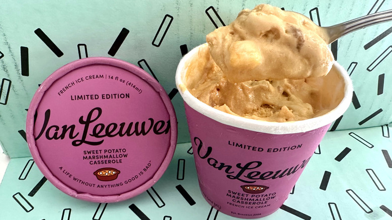 Van Leeuwen sweet potato casserole ice cream