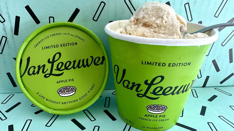 Van Leeuwen apple pie ice cream