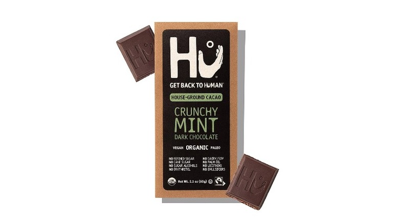 Hu Crunch Mint Dark Chocolate Bar