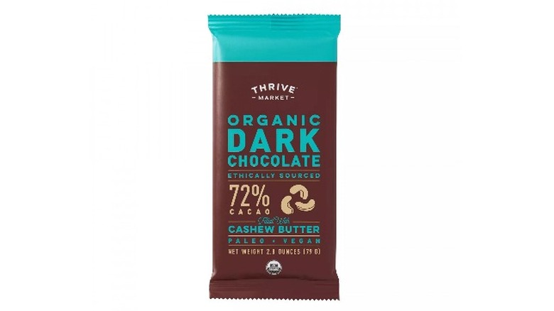 Thrive Market Dark Chocolate Cashew Butter Bar