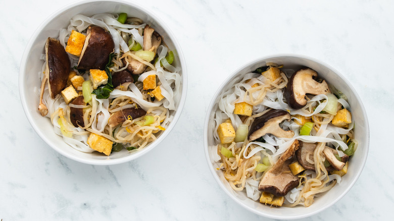 ramen ingredients in bowl 